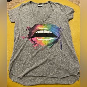 Lauren moshi lips tee